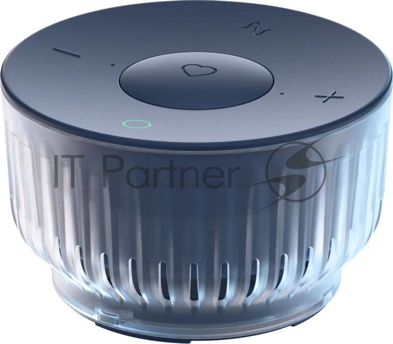 Умная колонка SBER Boom Mini 2, 5Вт, компактная, 1 динамик, GigaChat, Magnetic Sound, Мультирум, Детектор шума, Wi-Fi, Bluetooth 5.0, Салют, синий