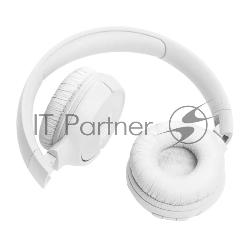 Беспроводные наушники JBL Tune 520BT белый, накладные, Bluetooth, быстрая зарядка, складная конструкция