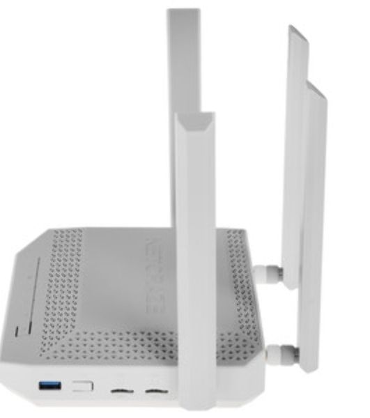 Гигабитный интернет-центр Netcraze Hopper 4G+ (NC-2312) с модемом 4G+, двумя слотами для SIM-карт, Mesh Wi-Fi 6 AX3000, 5-портовым Smart-коммутатором и многофункциональным портом USB 3.0