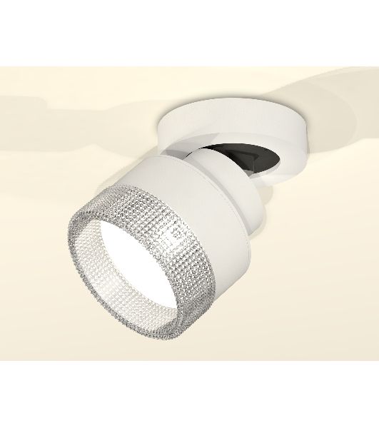 Светильник Ambrella Light XM8101040 SWH/CL белый песок/прозрачный GX53 (A2228, A2105, C8101, N8480)