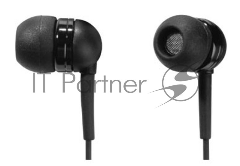 Наушники вкладыши Sennheiser IE-4 1.4м черный проводные (в ушной раковине)