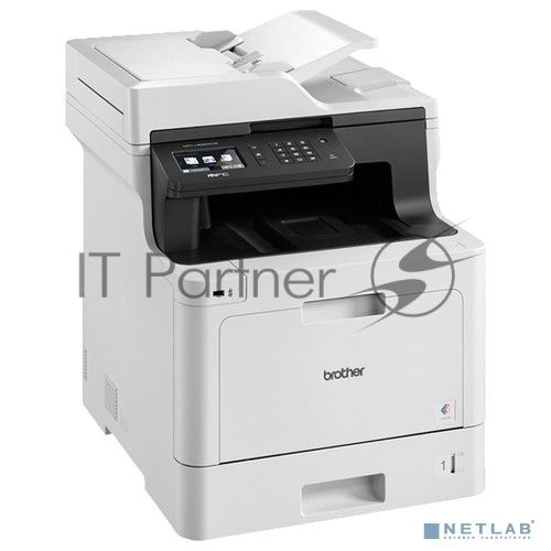 МФУ лазерное Brother MFC-L8690CDW, цветной лазерный A4 Duplex Net WiFi серый/черный