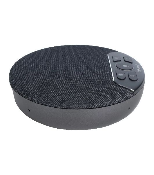 Спикерфон Intrend ITSPH-W200 4 капсюля, BT+USB, эффективный радиус 3м, ANC, AEC, AGC, полнодуплексная связь, беспроводное каскадирование 2х спикерфонов, аккумулятор: время работы в режиме разговора до 12 часов. В комплекте USB-dongle