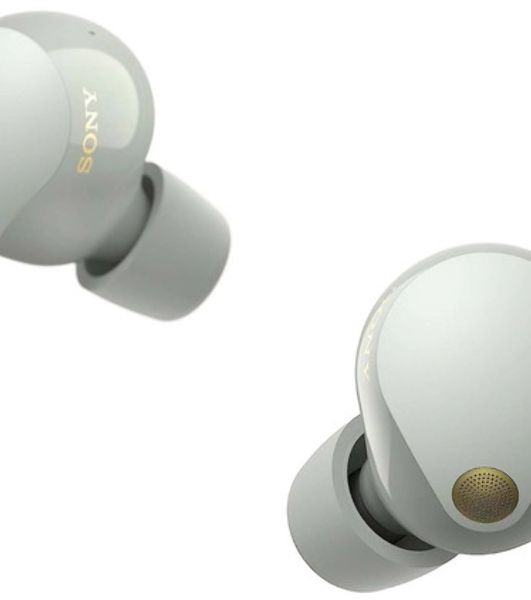 Наушники TWS Sony WF-1000XM5 серебристый, внутриканальные, Bluetooth, активное шумоподавление, беспроводная зарядка, до 8 ч