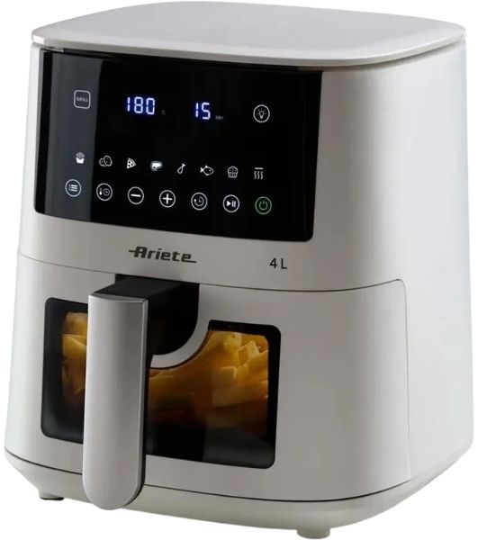 Аэрогриль Ariete Glass DGT 4633 белый, 1400 Вт, 4 л, сенсор, 9 программ