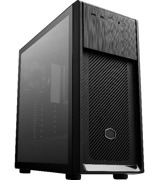 Компьютерный корпус без блока питания Cooler Master Elite 500, 2xUSB3.2, 1x120Fan, w/o PSU, Black, w/o ODD, Window TG left panel, ATX