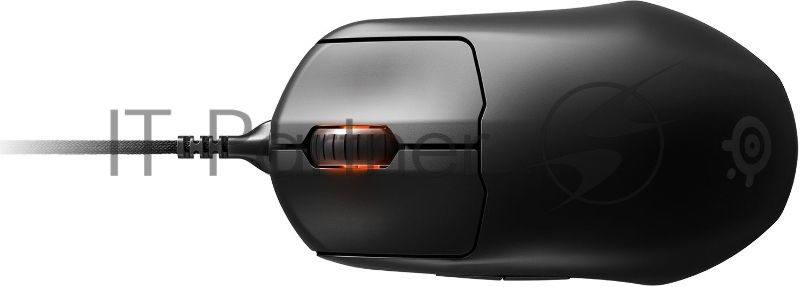 Мышь проводная SteelSeries Prime черный, 18000 dpi, USB, кнопки - 6