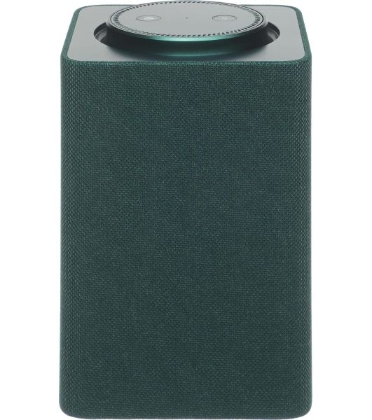 Умная колонка Яндекс Станция Макс, 65Вт, 1 динамик, часы, Алиса, Wi-Fi, Bluetooth 5.0, Zigbee, зеленый