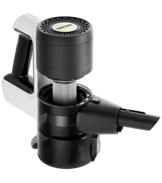 Пылесос вертикальный Karcher VCS 3 Nano Complete белый/черный, питание от аккумулятора, 300 Вт, уборка сухая, пылесборник 0.6 л