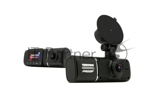 Видеорегистратор TrendVision Proof PRO, 1920x1080, 1.5", с камерой заднего вида, G-сенсор, датчик движения