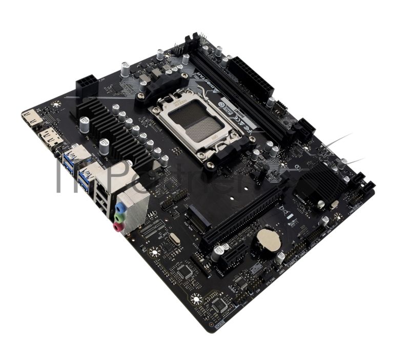 Материнская плата Biostar B650MT, AM5, AMD B650, 2xDDR5, 4xSATA, 1xM.2, 1xPCI-E 4.0 x16, 1xPCI-E x1, 1xHDMI, 1xDP, 1x 1Gb LAN, 4xUSB-A 3.2 Gen 1, 2xUSB-A 2.0, 3x3.5 мм, 7.1, Micro-ATX