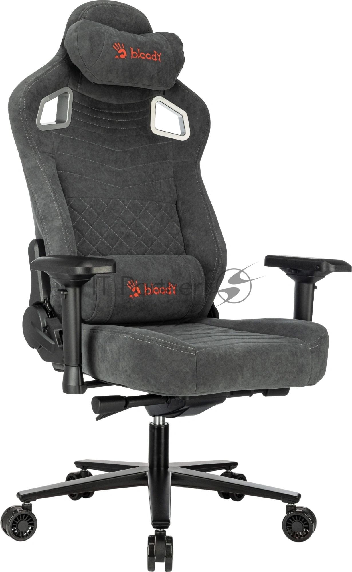 Кресло A4Tech Bloody GC-660 серый, ткань
