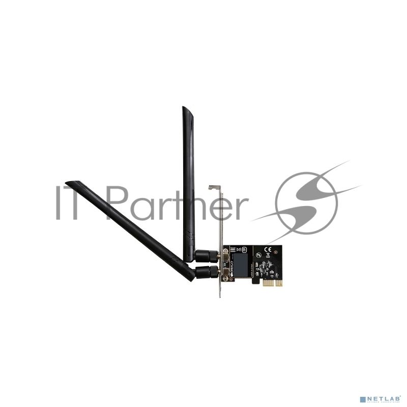 Сетевой адаптер ORIGO OWN1200A/A1A PCI-E Wi-Fi AC1200, 2.4/5 ГГц, 2 съемные антенны 5 dBi