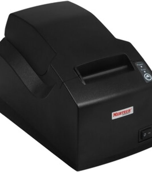 Чековый принтер Mertech G58 прямая термопечать, 203 dpi, 100 мм/сек, Ethernet, RS-232, USB, черный