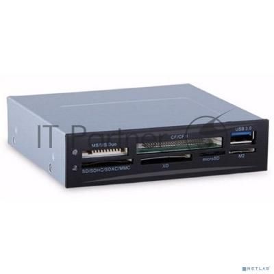 Кард-ридер ExeGate CR-611U3/черный/SD/SDHC/SDXC/MMC/microSD/T-Flash/CF/MS/MS micro/XD/USB 3.0/металл/пластик Кард-ридер ExeGate CR-611U3/черный/SD/SDHC/SDXC/MMC/microSD/T-Flash/CF/MS/MS micro/XD/USB 3.0/металл/пластик