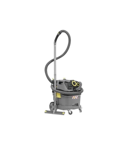 Строительный пылесос Karcher NT 30/1 Tact Te L серый, 1380 Вт, уборка сухая/влажная, пылесборник мешок/контейнер, 30 л