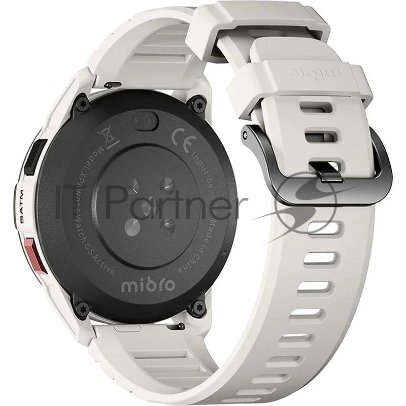 Умные часы Mibro GS Active, 1.3" AMOLED, Bluetooth, GPS, WR50, белый