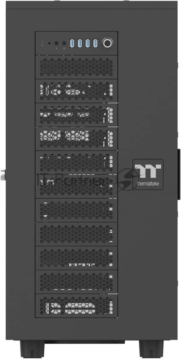 Компьютерный корпус Thermaltake AX700 Glass черный без БП XL-ATX 18x120мм 18x140мм 2x200мм 4xUSB 3.0 audio bott PSU