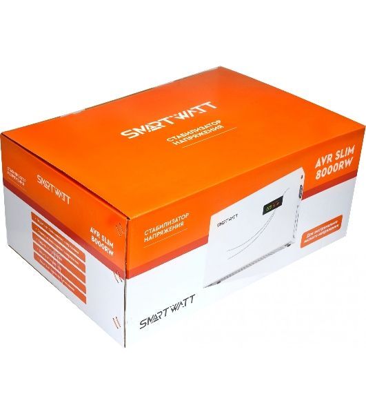 Стабилизатор напряжения настенный SMARTWATT AVR SLIM 8000RW