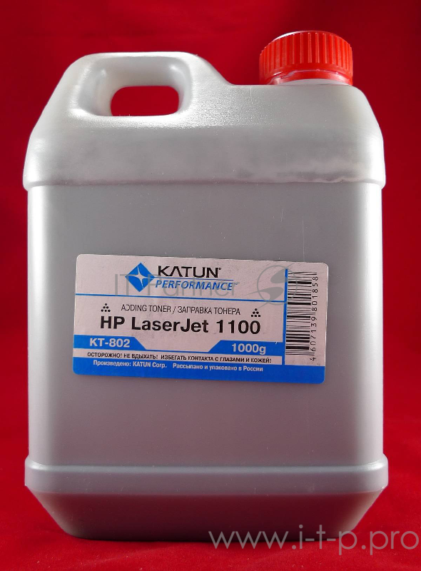 Тонер HP LJ 1100/1150/3100/5L/6L (кан., 1кг.) Katun фас России