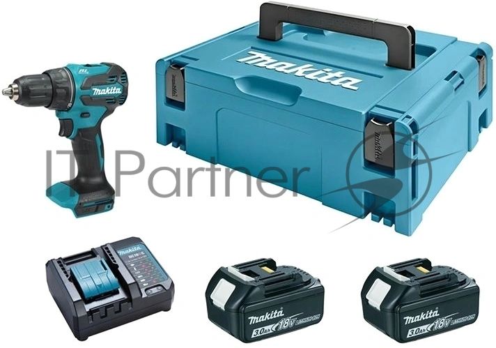 Дрель-шуруповерт Makita DDF490F003 аккум. патрон:быстрозажимной (кейс в комплекте)