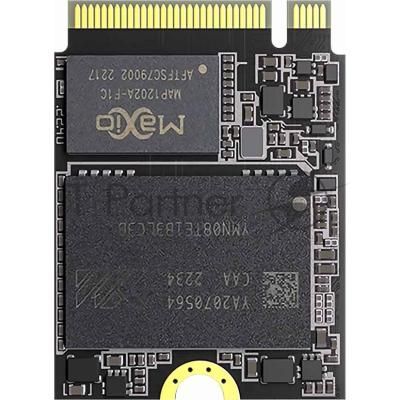 Накопитель SSD Kingspec SSD XF-1TB 2230, 1024GB, M.2(22x30mm), NVMe, PCIe 4.0 x4, R/W 5000/4400MB/s, IOPs н.д./н.д., TBW 1200, DWPD 1.07 (3 года)