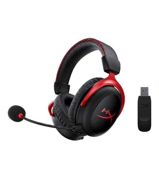 Гарнитура HyperX Cloud II красный, проводная, совместимость с консолями