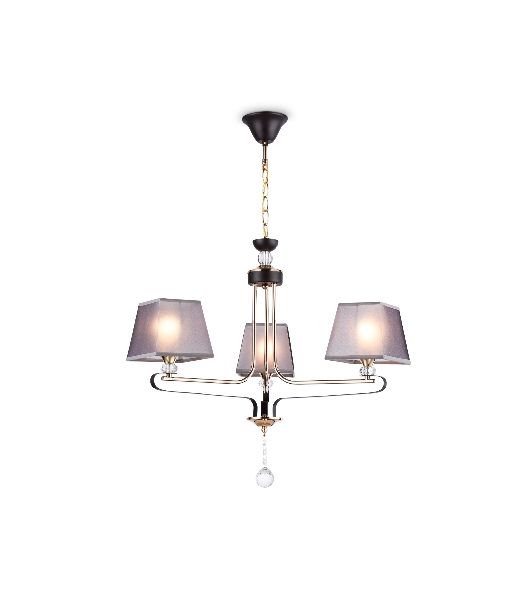Светильник Ambrella light TR4614/3 CF/FGD кофе/золото E27/3 max 40W D640*800