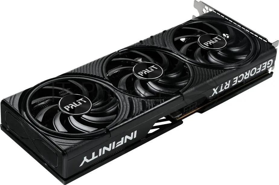 Видеокарта Palit GeForce RTX 5060 Ti Infinity 3 OC, 16 GB GDDR7, 128 bit, 3xDisplayPort, HDMI, GPU 2407 MHz