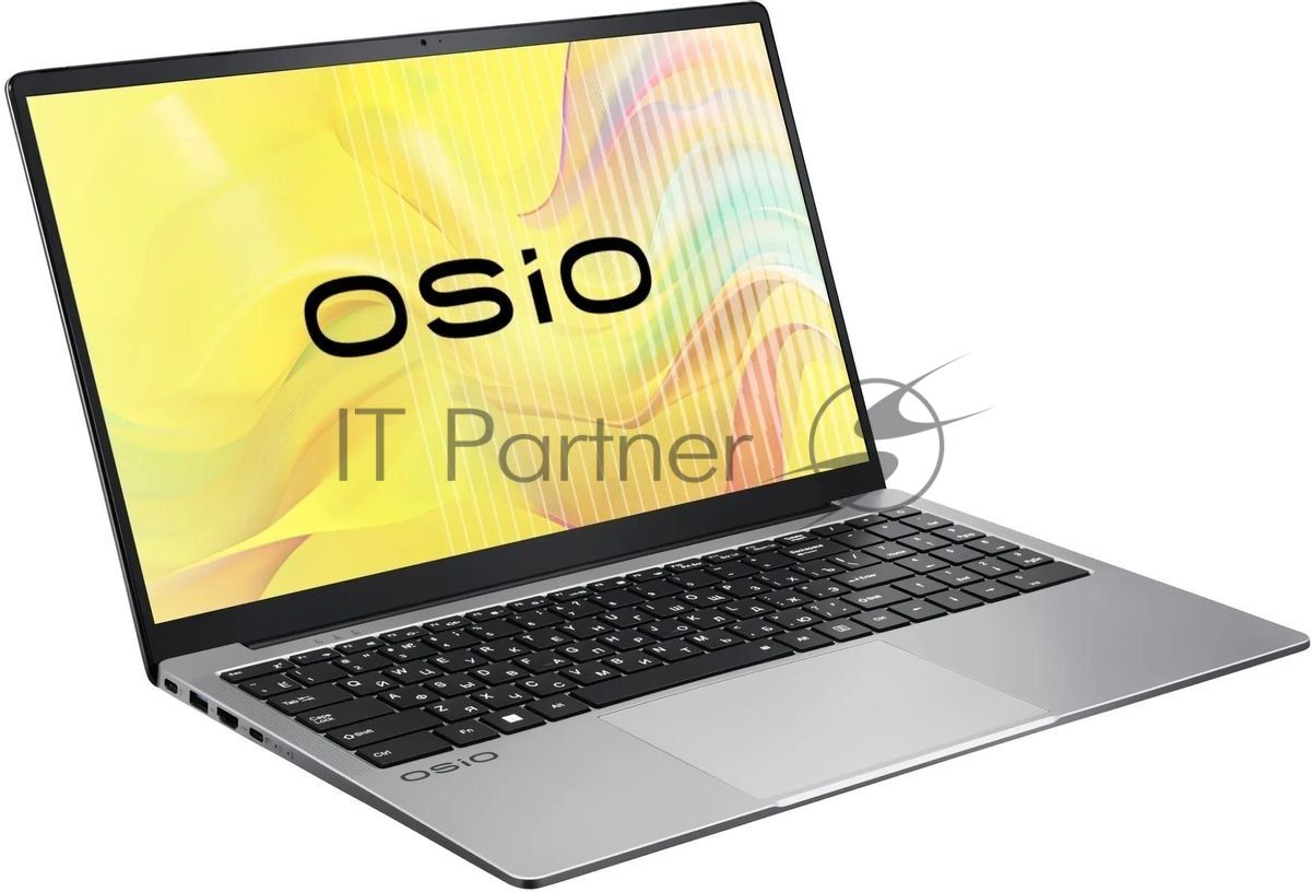 Ноутбук Osio FocusLine F150i-019 Core i5 1235U 8Gb SSD 512Gb Intel Iris Xe graphics 15.6" IPS FHD (1920x1080) Windows 11 Home grey WiFi BT Cam 6000mAh