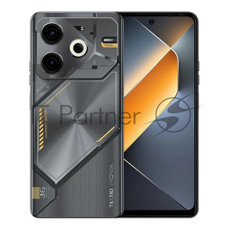 Смартфон Tecno POVA 6 Neo, 8/256Gb, черный