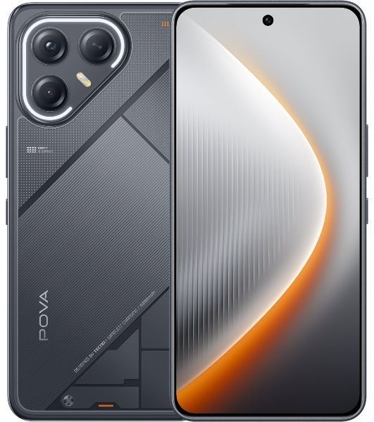Смартфон Tecno Pova 7 Ultra 5G LJ9, 8/256Gb, черный