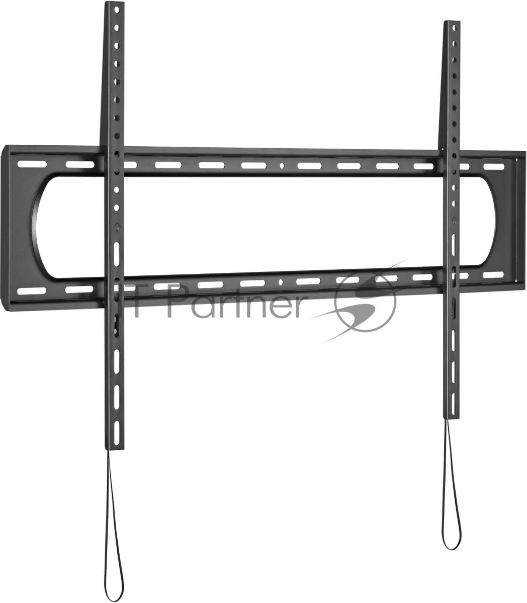 Кронштейн для телевизора Ultramounts UM825F черный 60"-120" макс.120кг настенный фиксированный