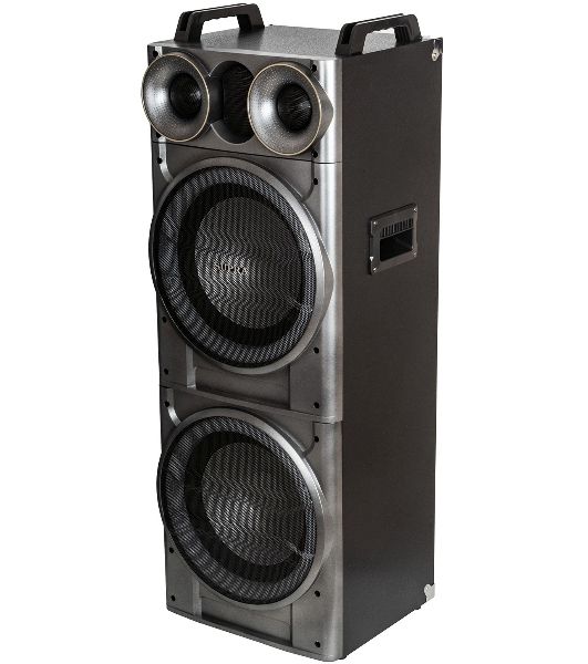 Минисистема SUPRA SMB-2150 черный 1200Вт FM USB BT SD (в комплекте: активн.+пассив.колонки)