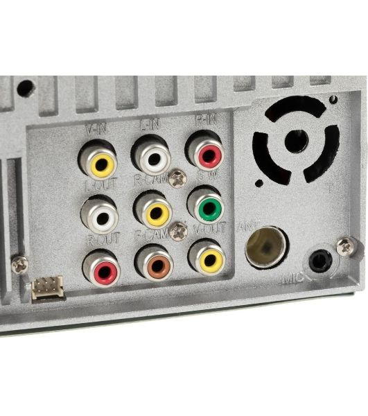Автомагнитола Prology MPV-120, 2 DIN, 6.2", Bluetooth, USB Type-A, AUX, пульт ДУ