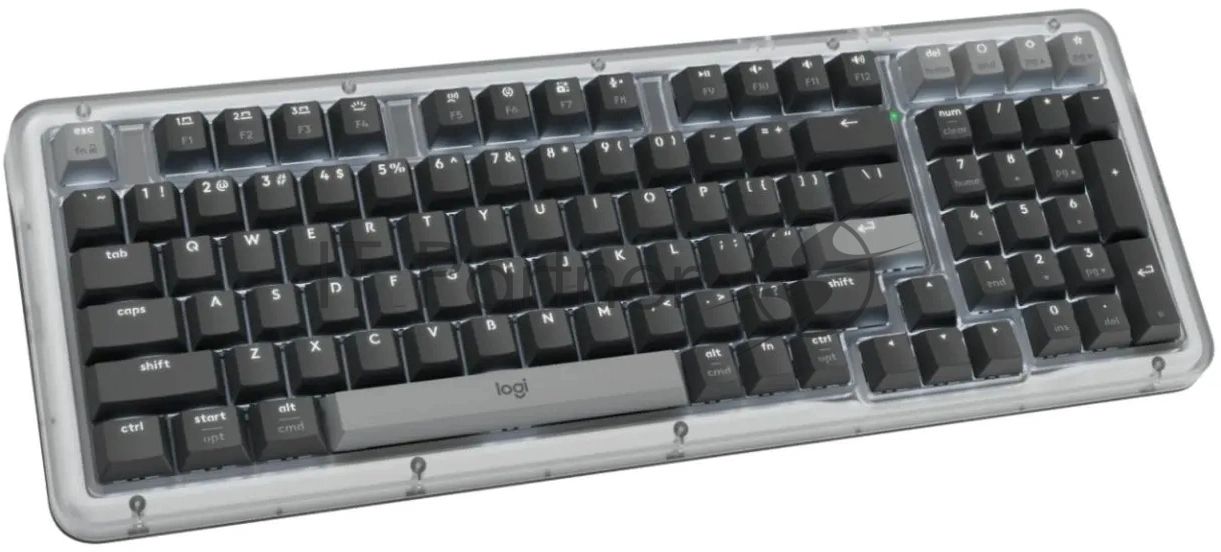 Клавиатура Logitech Alto Keys K98M беспроводная, Bluetooth, радиоканал, серый