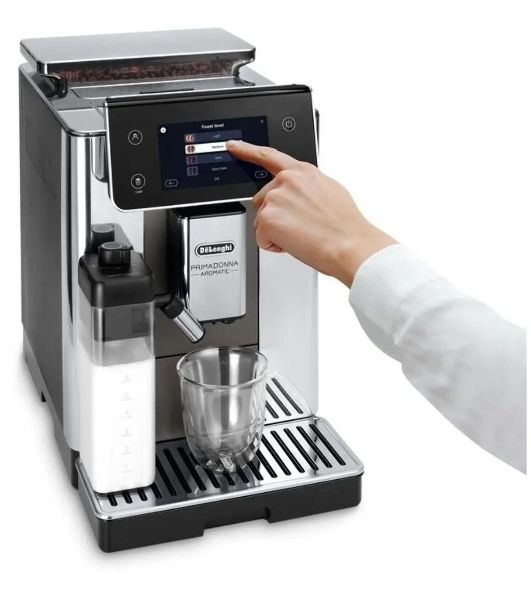 Кофемашина Delonghi Primadonna Aromatic ECAM630.75.TSM 1450Вт серебристый/черный