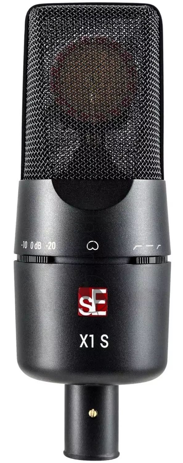 Микрофон конденсаторный sE Electronics X1 S VOCAL PACK 20 Гц 20 кГц, кардиоида, комплектация: металлический поп-фильтр, держатель типа паук, 3-х метровый микрофонный кабель