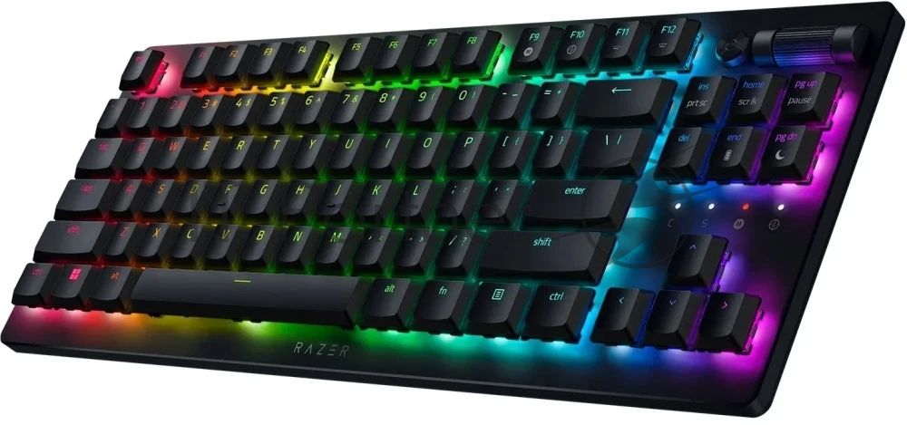 Клавиатура Razer DeathStalker V2 Pro Tenkeyless гибридная, USB Type-A, Bluetooth, радиоканал, чёрный