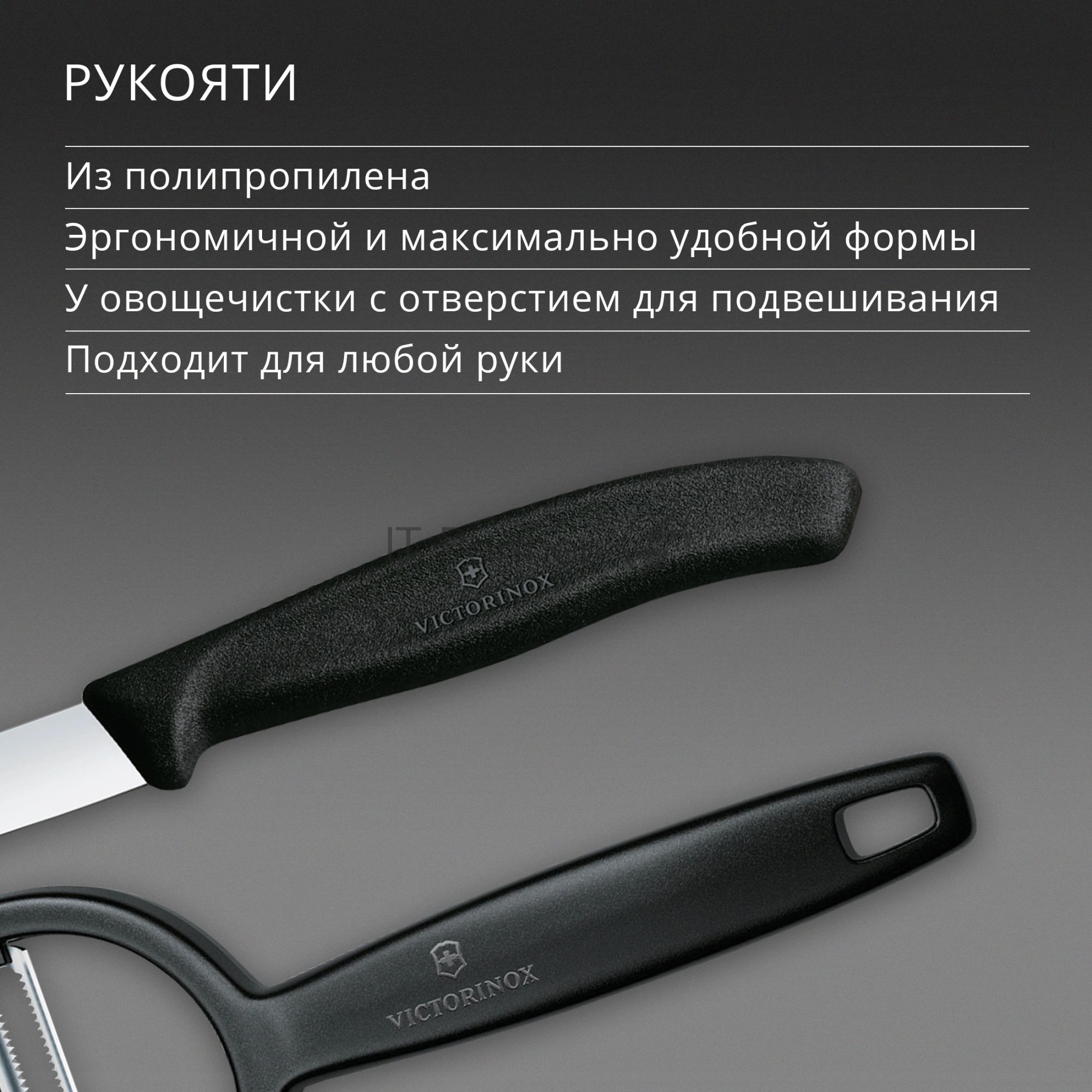 Набор нож/овощеч. Victorinox Swiss Classic 6.7113.22 компл.:2предм. черный европодвес