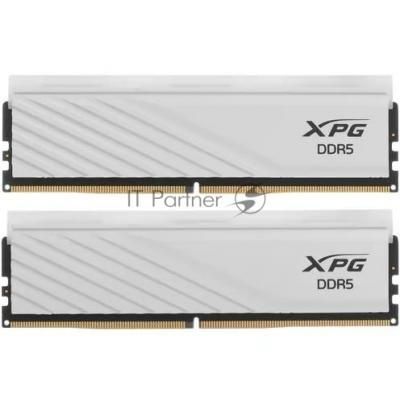 Оперативная память XPG Lancer Blade, DDR5, 32GB (2x16GB), 6000MHz, CL30, DIMM, с радиаторами, RGB, белый
