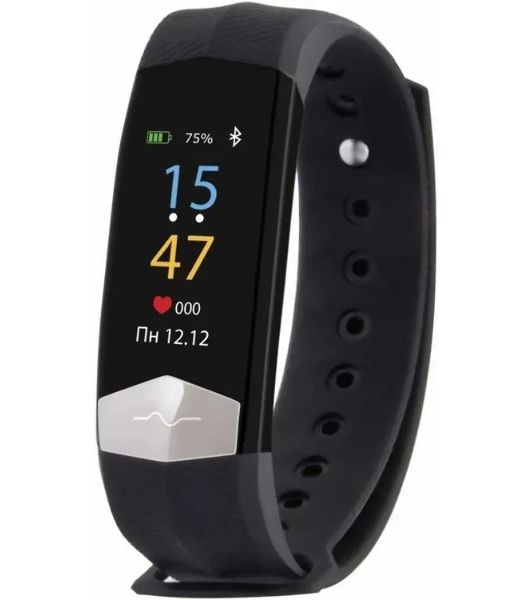 Фитнес-трекер Bizzaro F560, 0.96" OLED, Bluetooth, IP67, черный