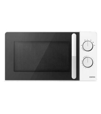 Микроволновая печь Centek CT-1552 белый, 20 л, 700 Вт, переключатели — поворотный механизм