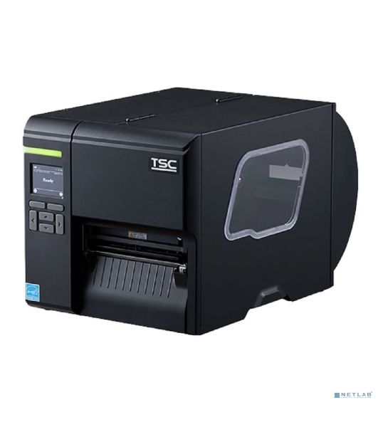 Принтер этикеток TSC ML341P (ML341P-A001-0202) стационарный, термотрансферная печать и прямая термопечать, 300 dpi, 152 мм/сек, Ethernet, RS-232, USB, Wi-Fi, черный