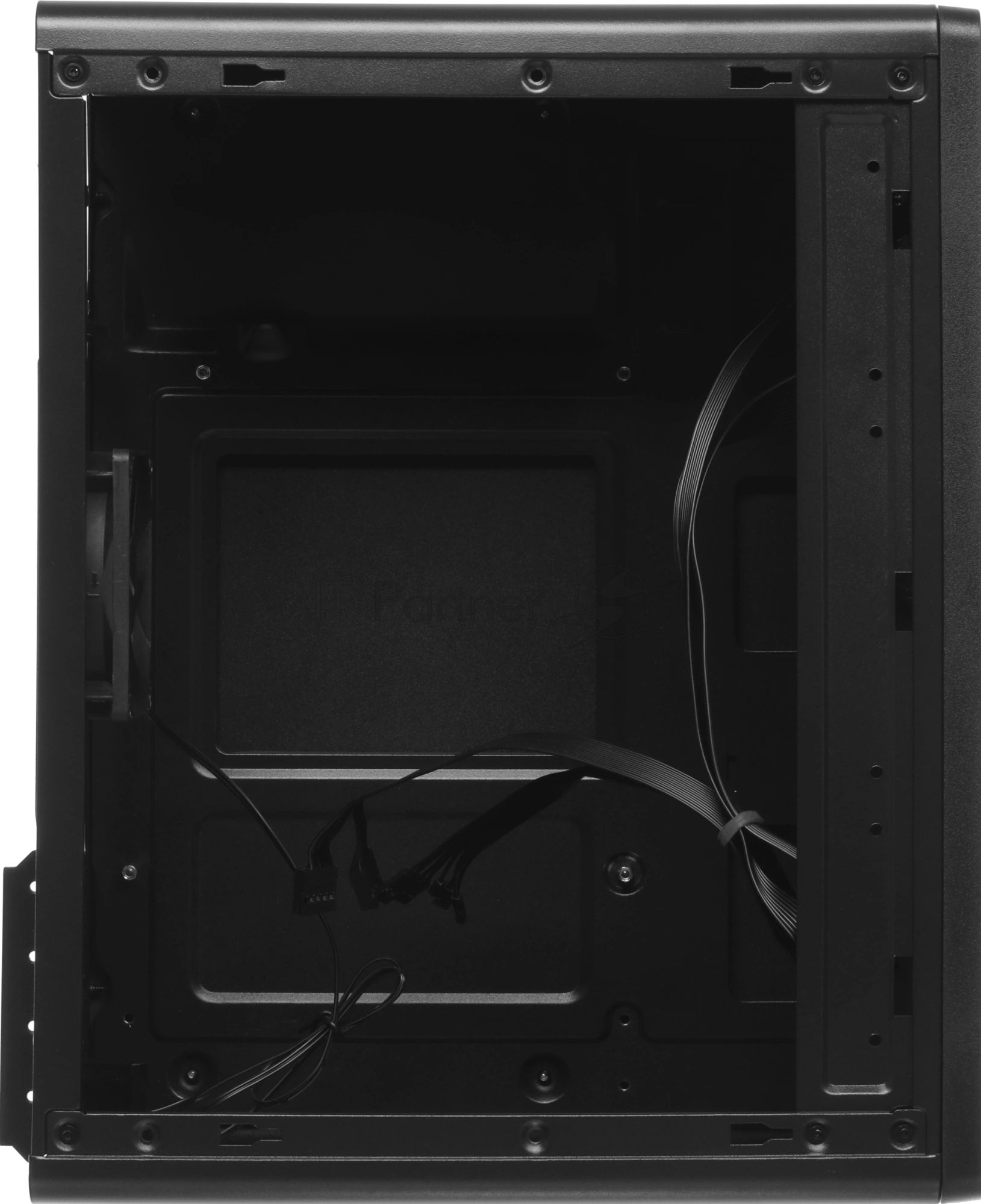 Компьютерный корпус Accord ACC-M258-01B черный без БП mATX 4x120мм 2xUSB2.0 audio