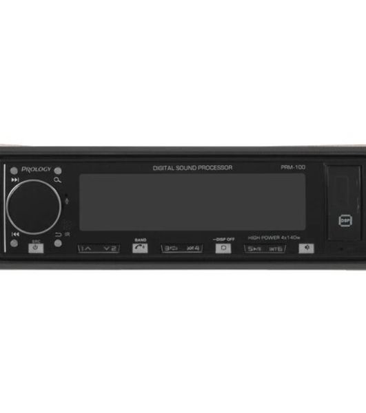 Автомагнитола Prology PRM-100, 1 DIN, Bluetooth, USB Type-A, AUX, пульт ДУ