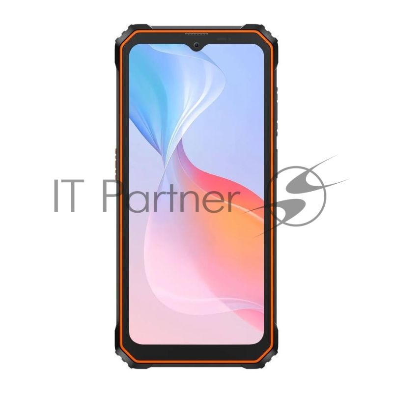 Смартфон Blackview BV6200 Pro, 6/128Gb, черный/оранжевый