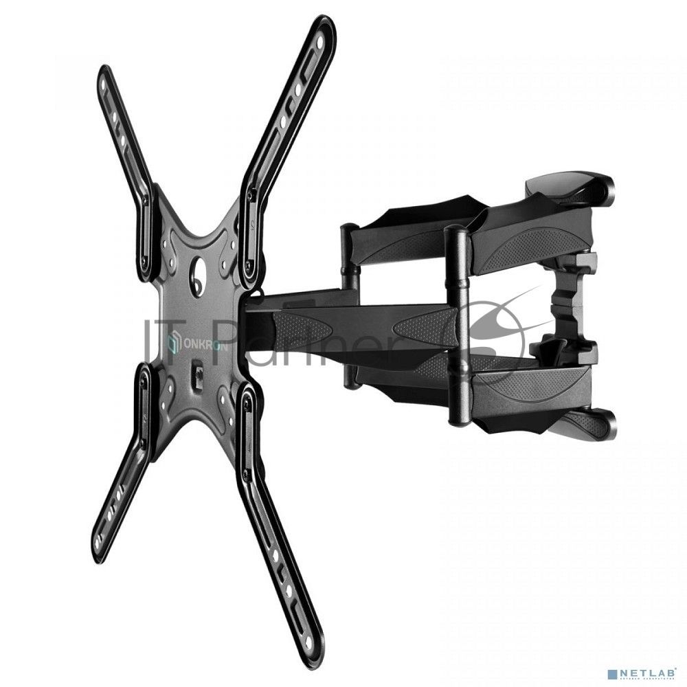 Кронштейн для телевизора ONKRON M5 37"-70" наклонно-поворотный, черный