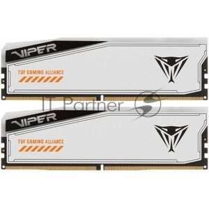 Оперативная память Patriot Viper Elite 5 Ultra RGB, DDR5, 32GB (2x16GB), 6000 MHz, CL28, с радиатором, RGB, чёрный