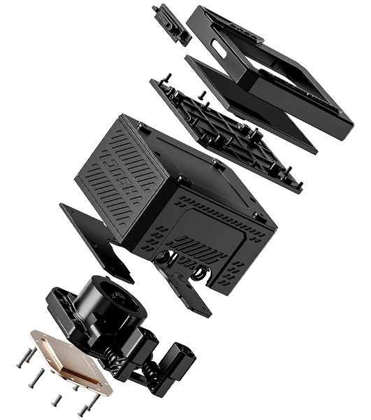 Система водяного охлаждения ID-Cooling DL360 Max ARGB Soc-AM5/AM4/1200/1700/1851 черный 4-pin 14-31.2dB Al LCD 350W Ret